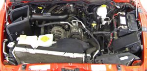 Dodge Ram 2500 SLT Performance Air Intake - K&N Engineering - Blackhawk - Black - `03-`08